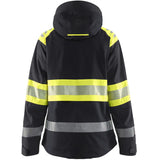 Blåkläder Damen 4430 Warnschutz Regenjacke Kl. 1 – schwarz/gelb