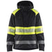 Blåkläder Damen 4430 Warnschutz Regenjacke Kl. 1 – schwarz/gelb