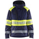 Blåkläder Damen 4430 Warnschutz Regenjacke Kl. 1 – marine/gelb