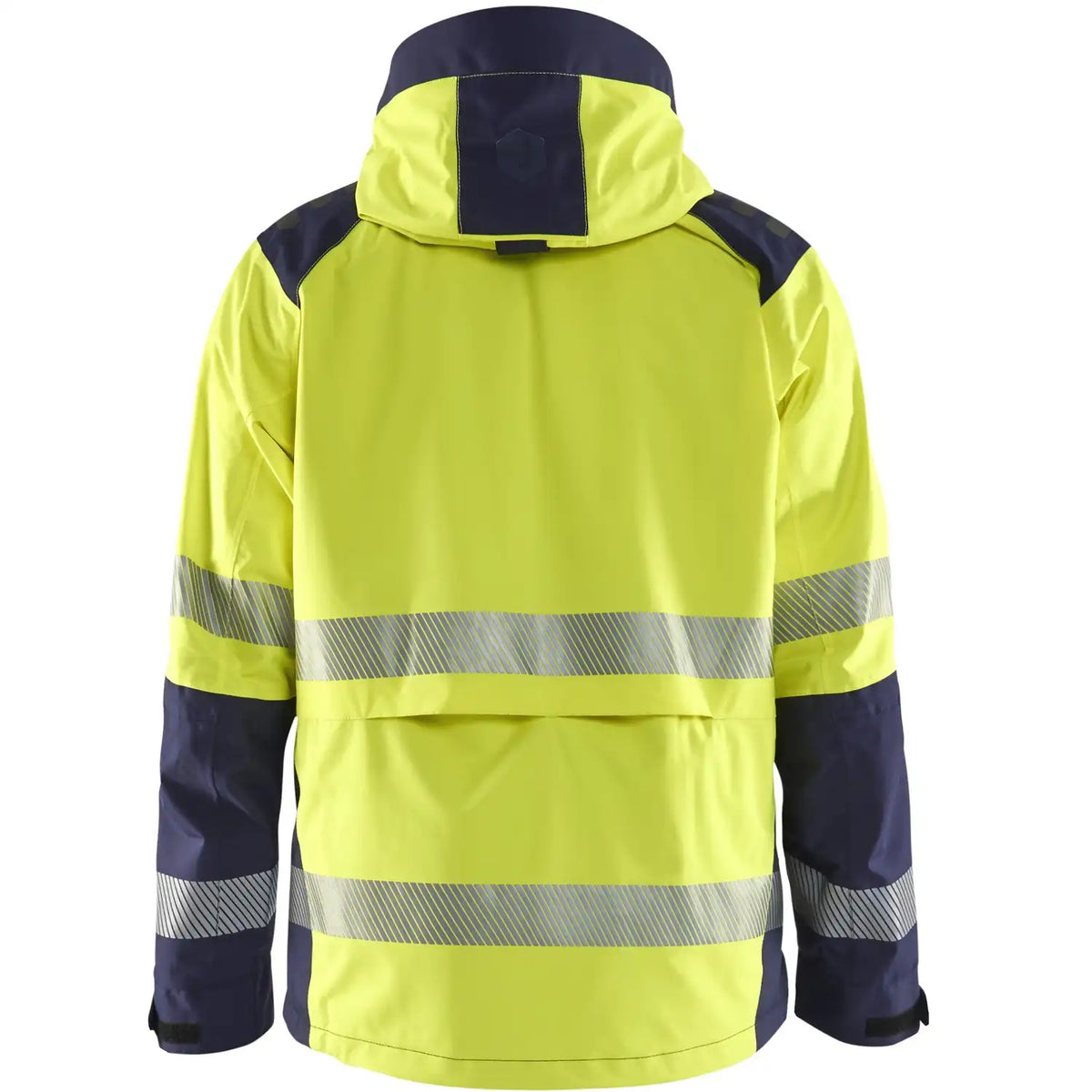 Blåkläder 4435 Warnschutz Regenjacke Kl. 3 – gelb/marine
