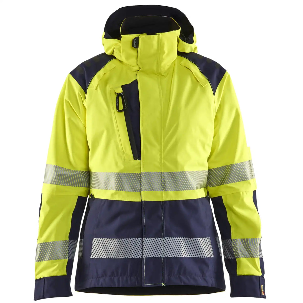 Blåkläder Damen 4436 Warnschutz Regenjacke Kl. 2 – gelb/marine