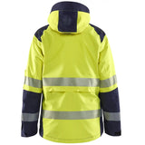 Blåkläder Damen 4436 Warnschutz Regenjacke Kl. 2 – gelb/marine