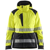 Blåkläder Damen 4436 Warnschutz Regenjacke Kl. 2 – gelb/schwarz