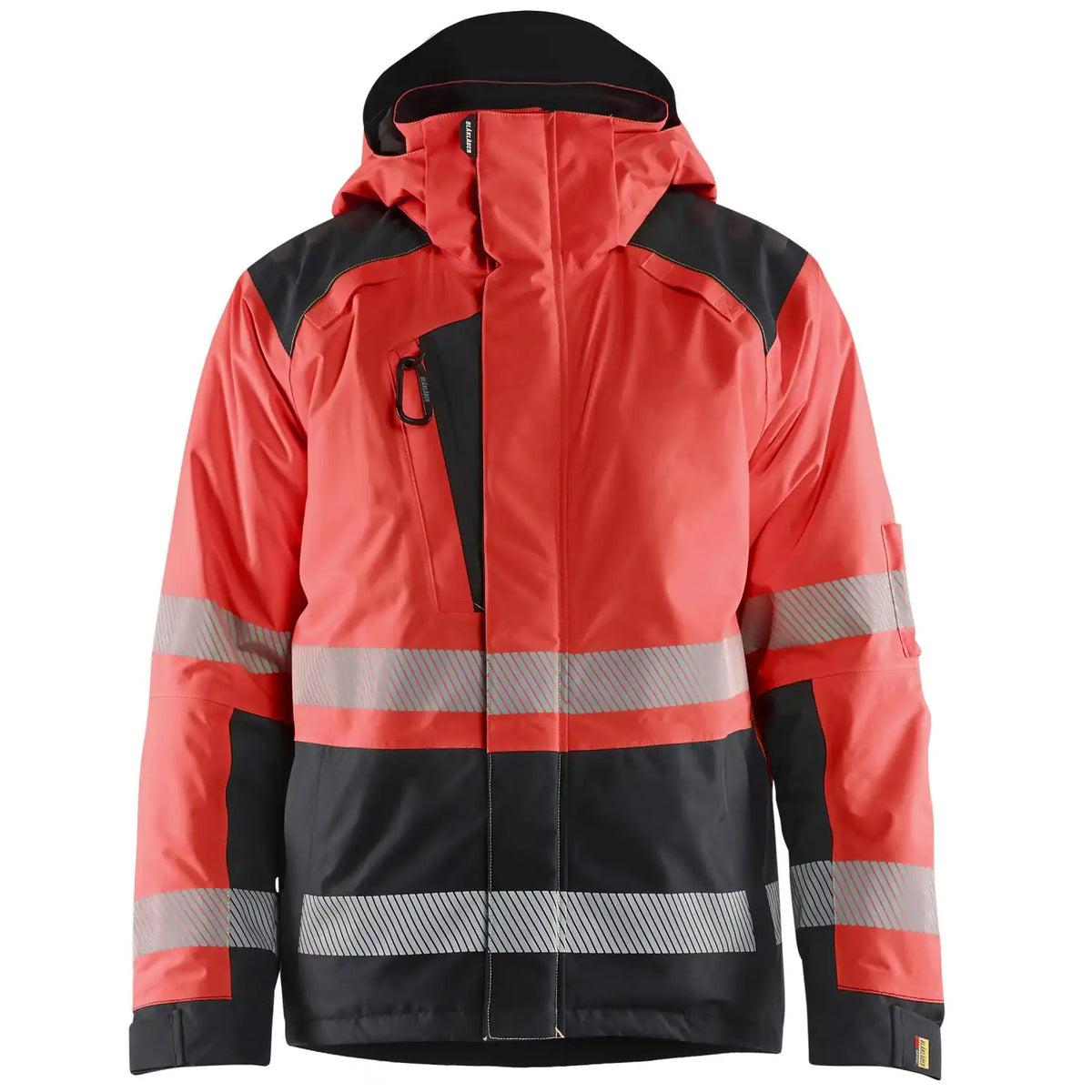 Blåkläder 4455 Warnschutz Winterjacke Kl. 3 – rot/schwarz