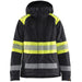 Blåkläder Damen 4470 Warnschutz Winterjacke Kl 1 – schwarz/gelb