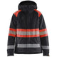 Blåkläder Damen 4470 Warnschutz Winterjacke Kl 1 – schwarz/rot