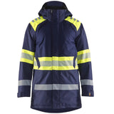 Blåkläder 4485 Warnschutz Winterparka Kl. 1 – marine/gelb