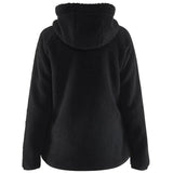 Blåkläder Damen 4727 Faserpelz-Kapuzenjacke – schwarz