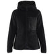Blåkläder Damen 4727 Faserpelz-Kapuzenjacke – schwarz