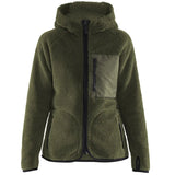 Blåkläder Damen 4727 Faserpelz-Kapuzenjacke – herbstgrün
