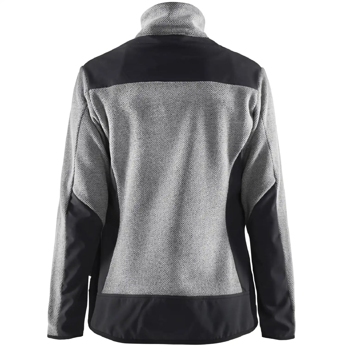 Blåkläder Damen 5943 Strickjacke – grau-melange/schwarz