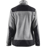Blåkläder Damen 5943 Strickjacke – grau-melange/schwarz