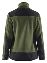 Blåkläder Damen 5943 Strickjacke – herbstgrün/schwarz