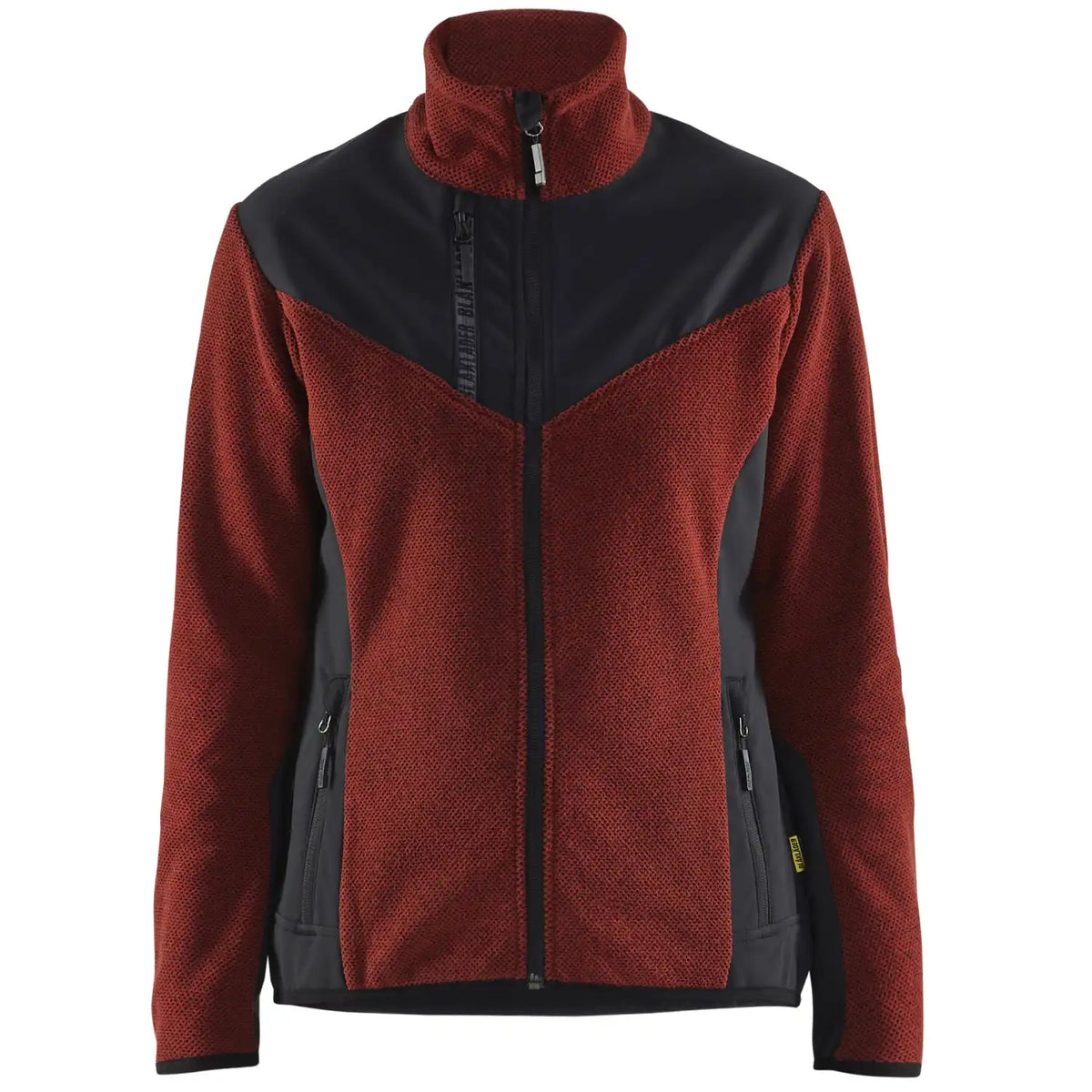 Blåkläder Damen 5943 Strickjacke – rostrot/schwarz