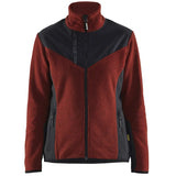 Blåkläder Damen 5943 Strickjacke – rostrot/schwarz