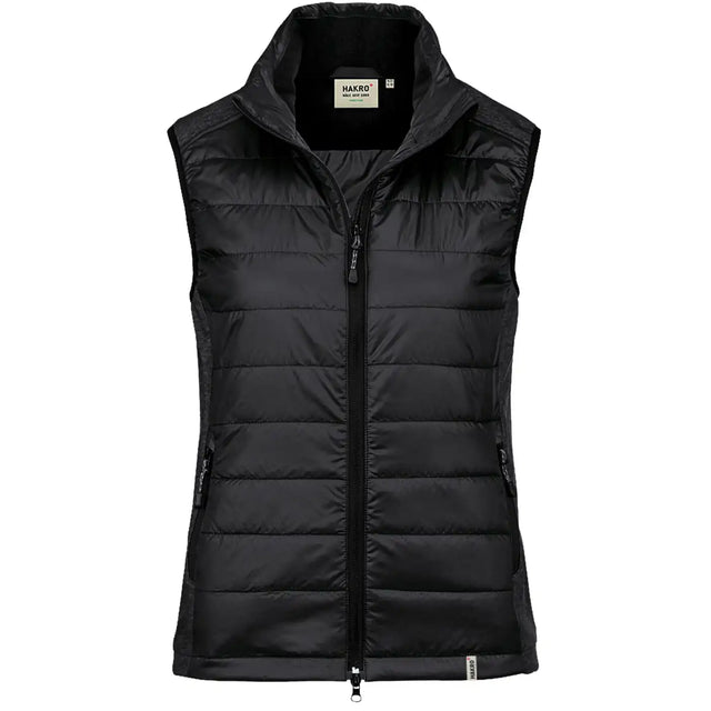 Hakro Damen Alabama 264 Hybridweste – schwarz