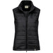Hakro Damen Alabama 264 Hybridweste – schwarz
