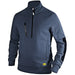 Diadora Litework Zip-Sweatshirt – blau
