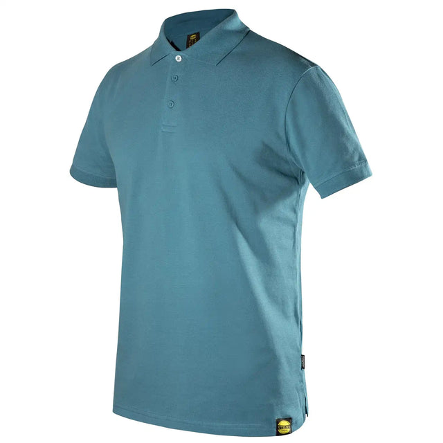 Diadora Atlar Organic Gots Polo-Shirt – blau