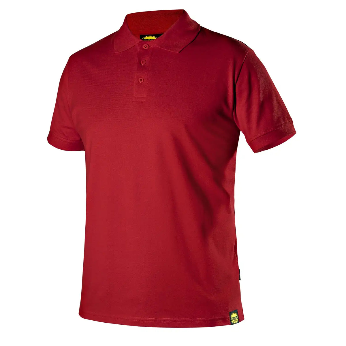 Diadora Atlar Organic Gots Polo-Shirt – rot