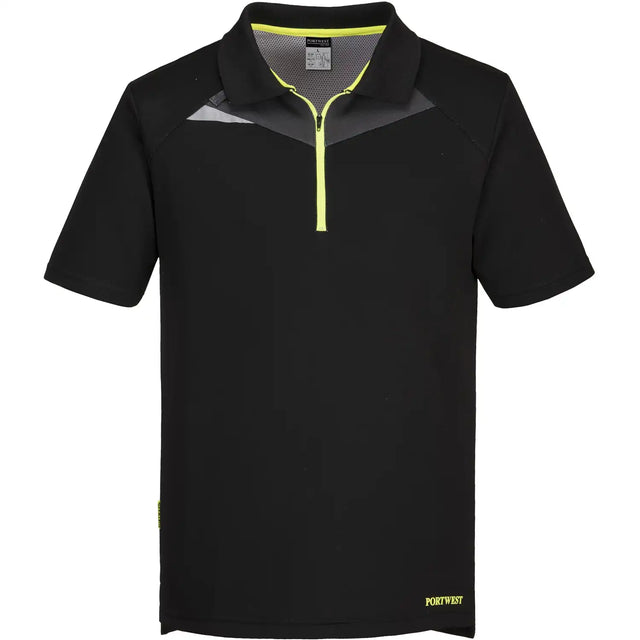 Portwest DX410 DX4 Polo-Shirt – schwarz