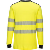 Portwest FR701 WX3 FR Multinorm Langarmshirt – gelb/schwarz