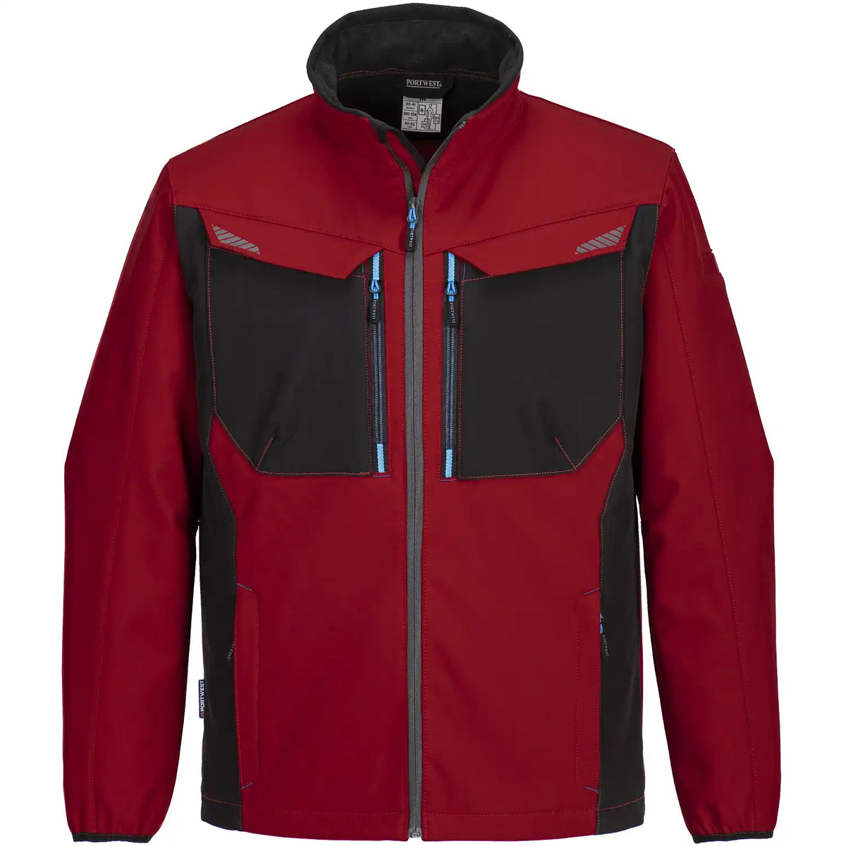 Portwest T750 WX3 Softshelljacke – tiefrot