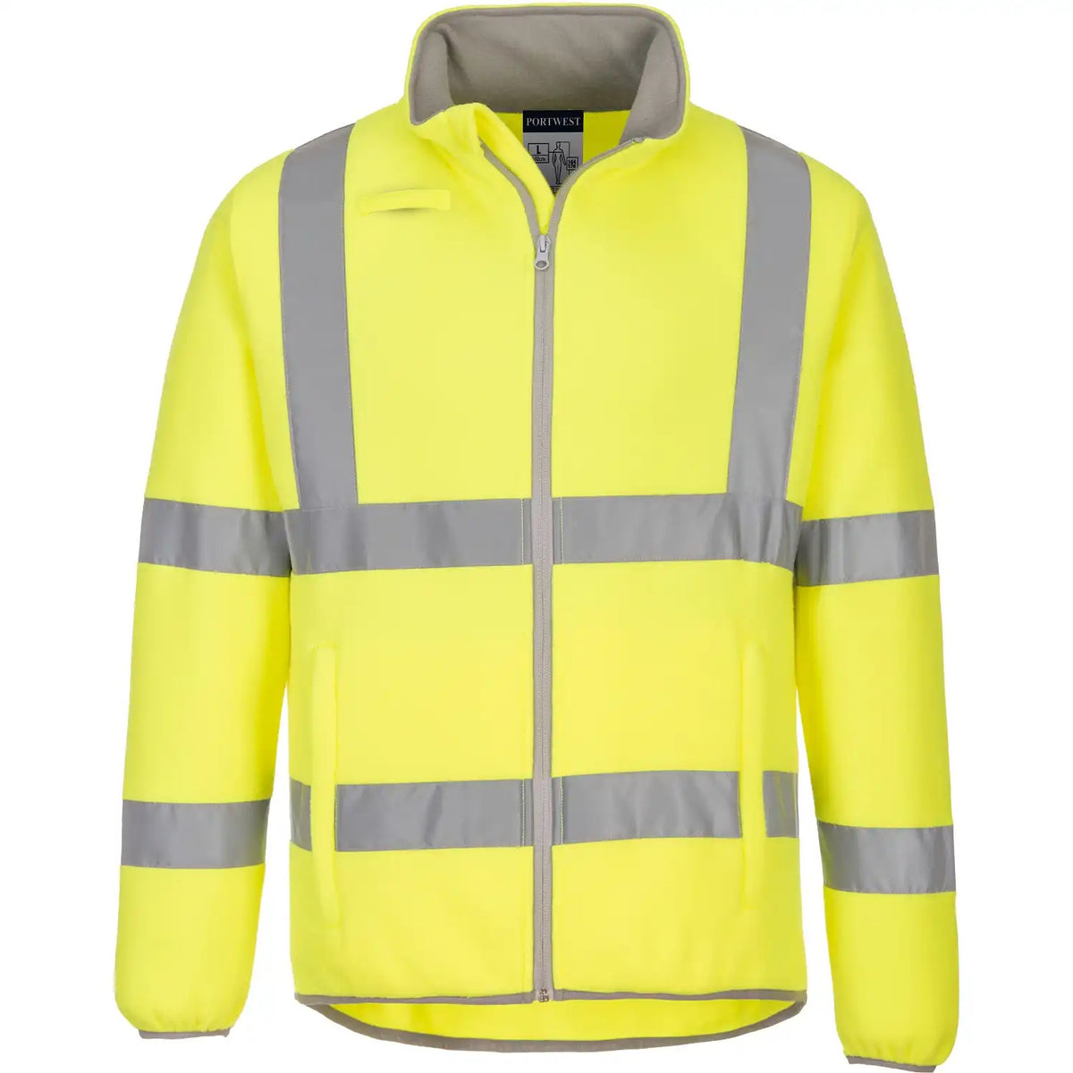 Portwest EC70 Eco Warnschutz Fleecejacke – gelb