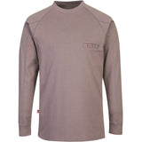 Portwest FR33 FR Antistatic Multinorm Langarmshirt – grau