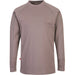 Portwest FR33 FR Antistatic Multinorm Langarmshirt – grau