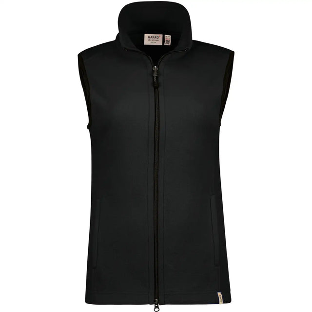 Hakro Damen ECO 247 Fleeceweste – schwarz