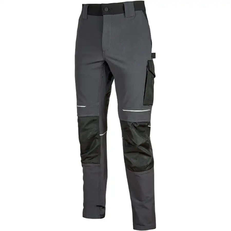 U-Power Atom Short Performance Stretch Bundhose – asphalt grey