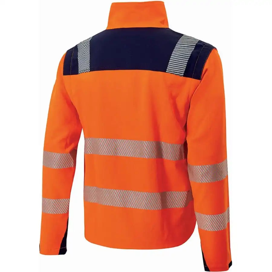 U-Power BEA Warnschutz Stretch Bundjacke 2in1 – orange