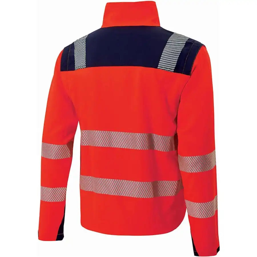 U-Power BEA Warnschutz Stretch Bundjacke 2in1 – red