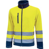 U-Power Boing Hi-Light Warnschutz Fleecejacke – yellow