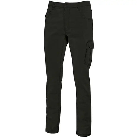 U-Power JAM Smart Stretch Jeans Bundhose – black carbon