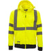 U-Power Melody Warnschutz Kapuzen-Sweatjacke – yellow