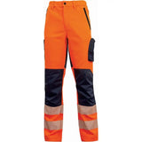 U-Power ROY Hi-Light Warnschutz Stretch Bundhose royal – orange