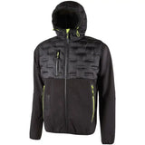 U-Power Spock Future Hybridjacke – black carbon