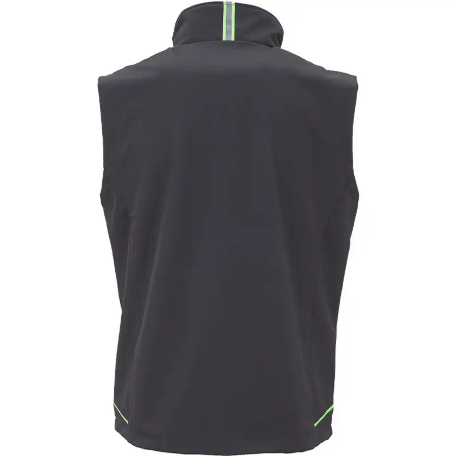 U-Power Universe Future Softshellweste – asphalt grey/green