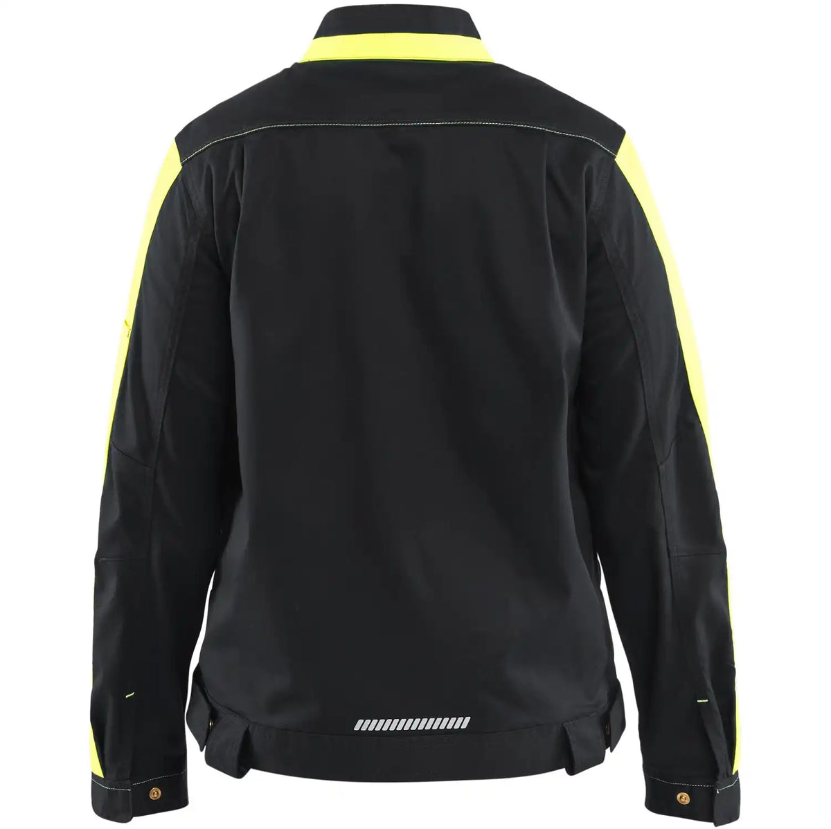 Blåkläder Damen 4443 Industrie Stretch Bundjacke – schwarz/gelb