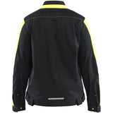 Blåkläder Damen 4443 Industrie Stretch Bundjacke – schwarz/gelb