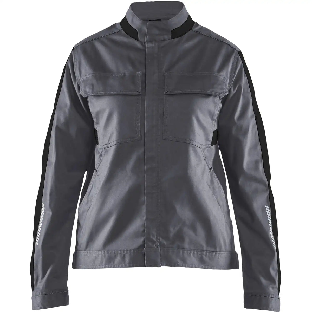 Blåkläder Damen 4443 Industrie Stretch Bundjacke – mittelgrau/schwarz
