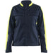Blåkläder Damen 4443 Industrie Stretch Bundjacke – dunkelmarine/gelb