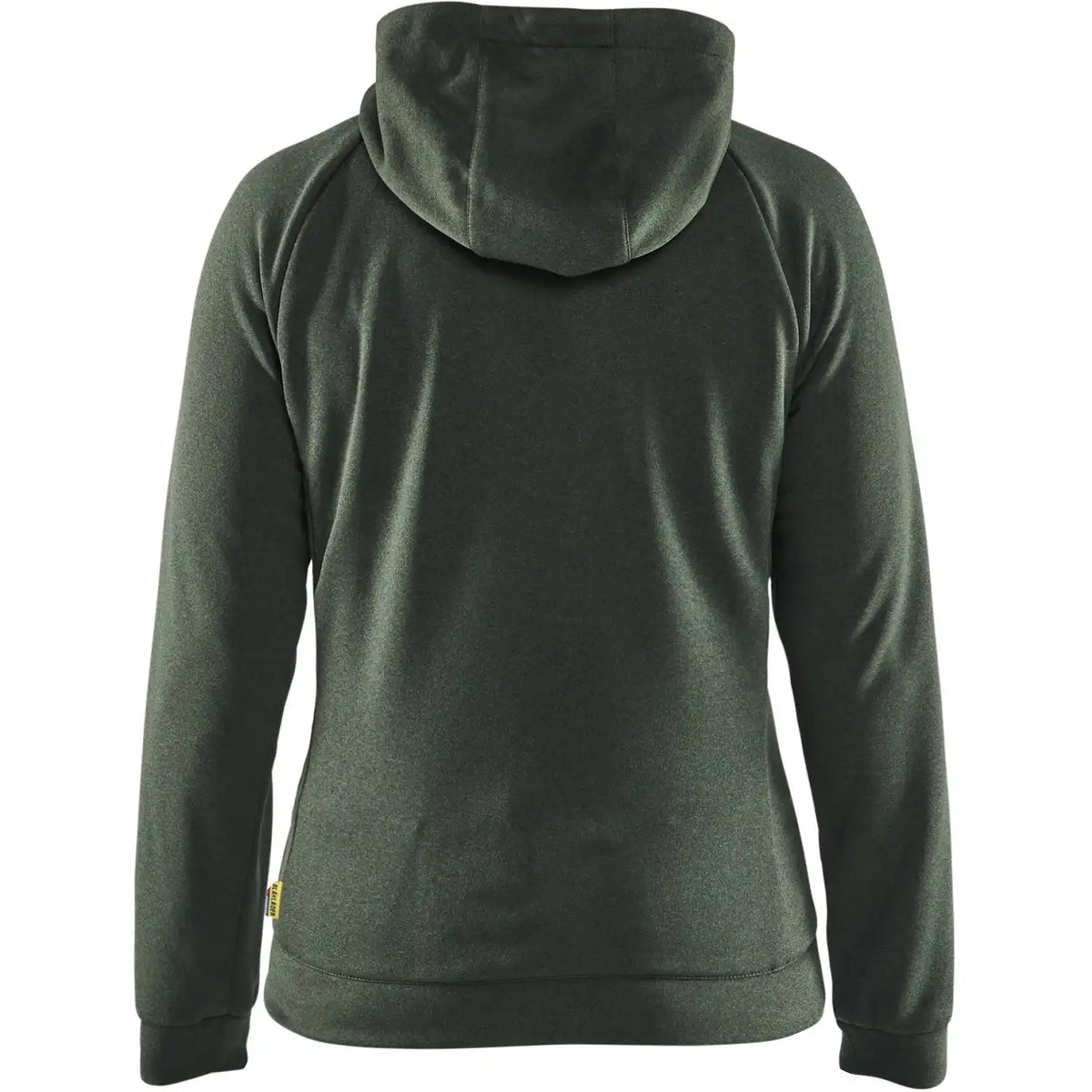 Blåkläder Damen 3464 Hybrid Kapuzen-Sweatjacke – herbstgrün/schwarz