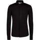 Hakro Cotton TEC 137 langarm Hemd – schwarz