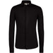 Hakro Cotton TEC 137 langarm Hemd – schwarz