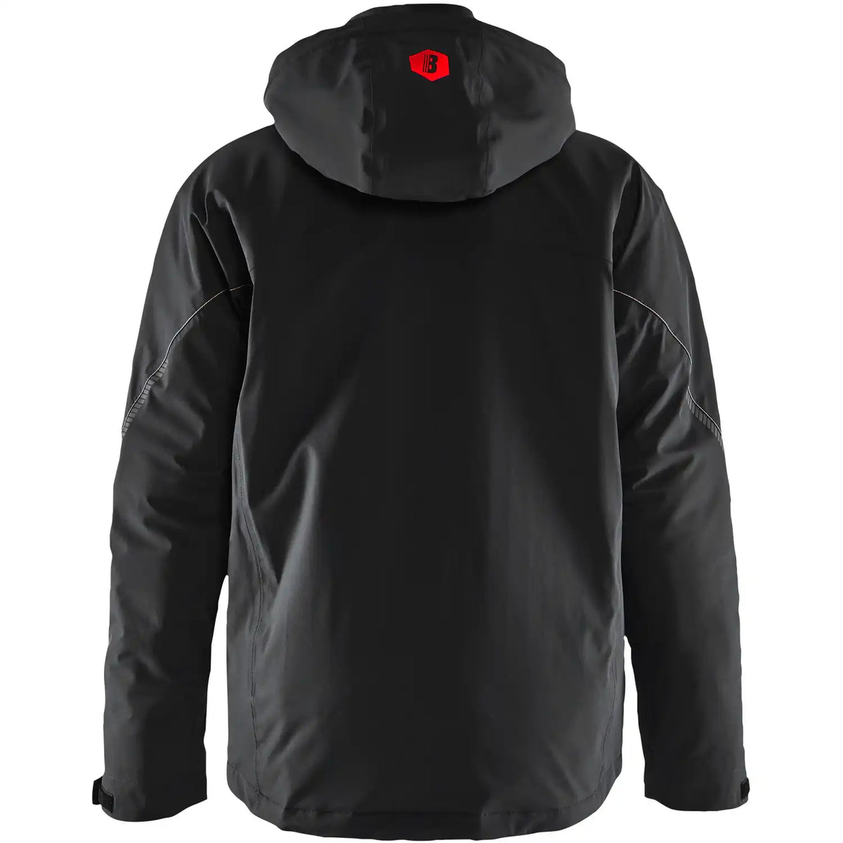 Blåkläder 4484 Stretch Winterjacke – schwarz/rot