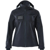 Mascot Damen Accelerate Hardshell-Regenjacke – schwarzblau