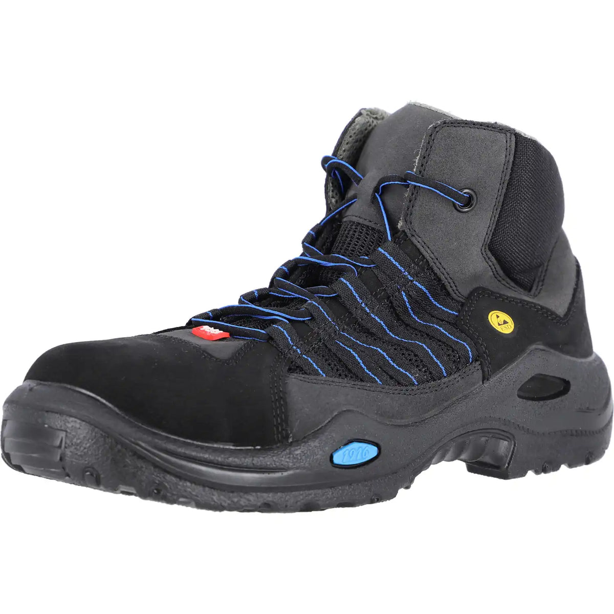 Jalas 1655 E-SPORT S1P Sicherheitshochschuhe schwarz – schwarz